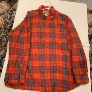DULUTH TRADING CO Size Large Flannel Shirt